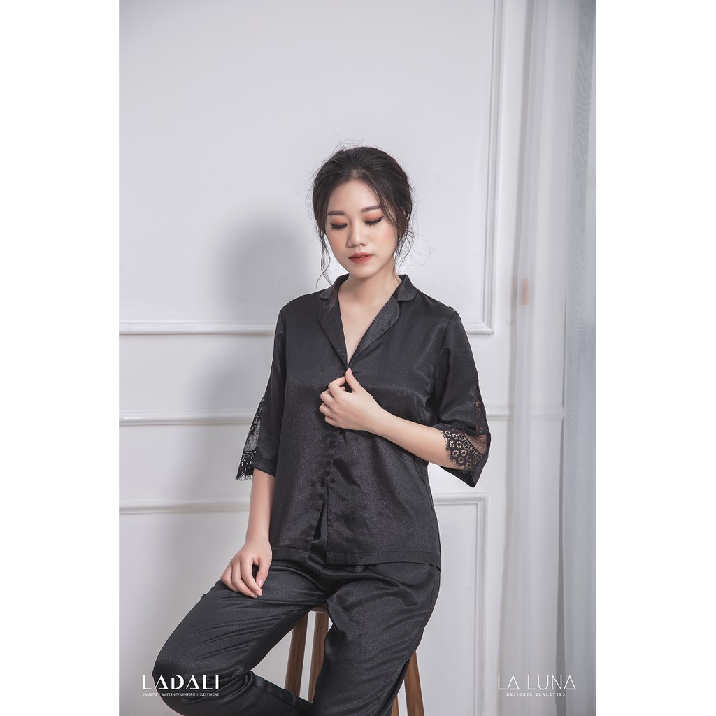 [HÀNG THIẾT KẾ] Bộ Ngủ Pyjama Lụa Satin - BN14 Bộ Ngủ Cao Cấp Thương Hiệu Ladali | BigBuy360 - bigbuy360.vn