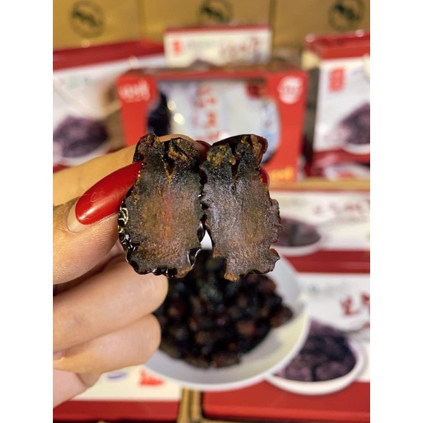 Mứt táo đen hàn quốc, mức táo đen Hàn Quốc sấy khô loại 1