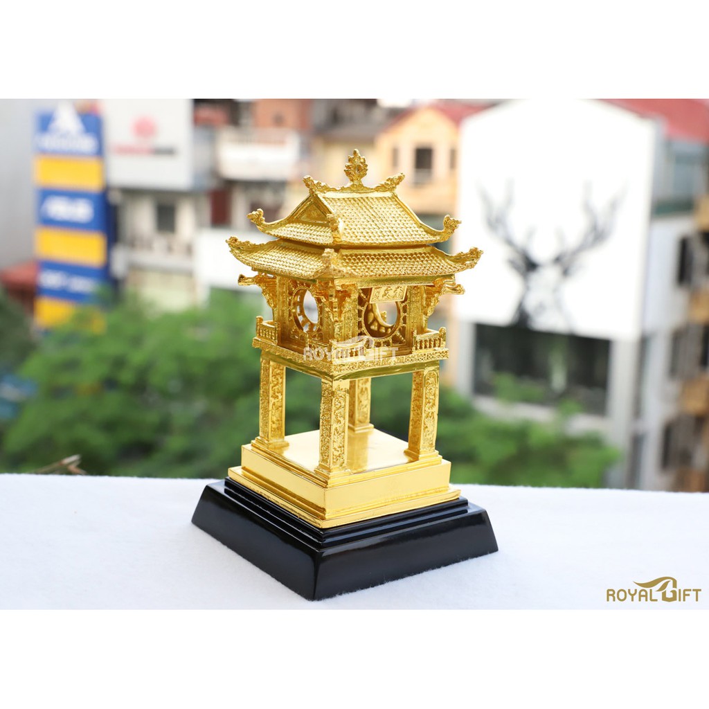 Biểu tượng Khuê Văn Các mạ vàng - Quà tặng lưu niệm Hà Nội