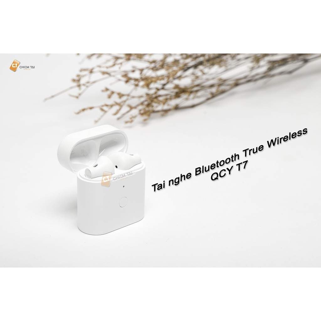 [Mã SKAMPUSHA8 giảm 8% đơn 300K] Tai nghe Bluetooth True Wireless QCY T7