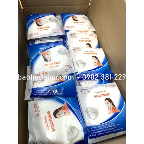 Khẩu trang Hero VNN95 (không van) Tây Sài Gòn