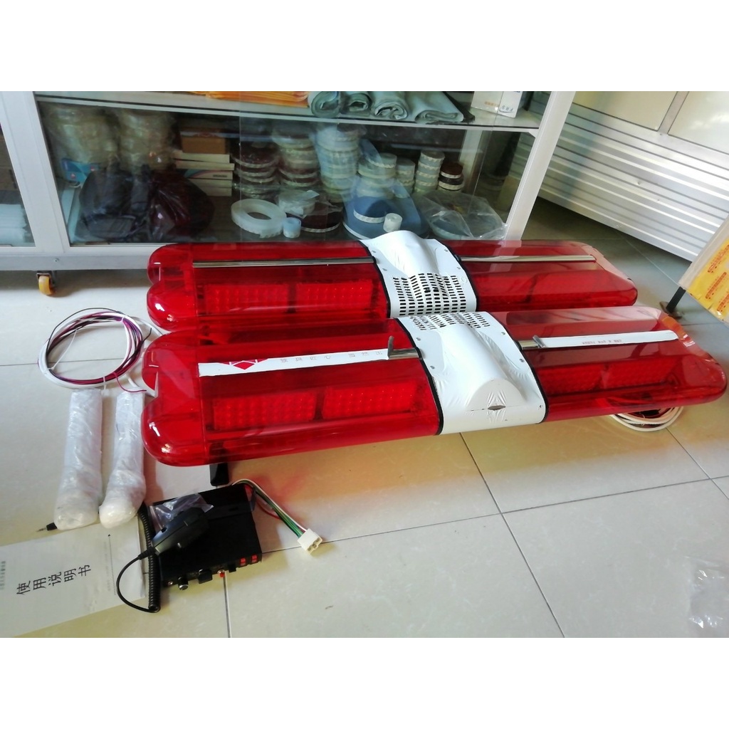 Vỉ đèn Led dùng trong đèn xe cấp cứu 1.2m-NGUỒN 12V