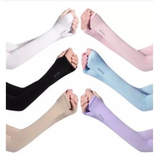 Gang Tay Chống Nắng_ Chống Tia UV Vải Lụa Siêu Mát Hở Ngón