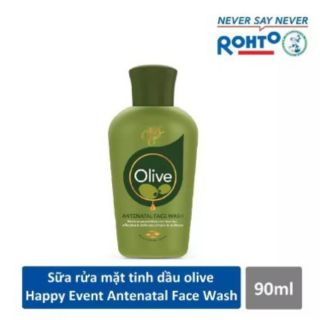 Sữa rửa mặt tinh dầu Oliu Happy Event Dưỡng ẩm cho da nhạy cảm