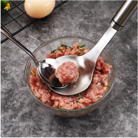 Muôi nặn thịt viên làm mọc inox