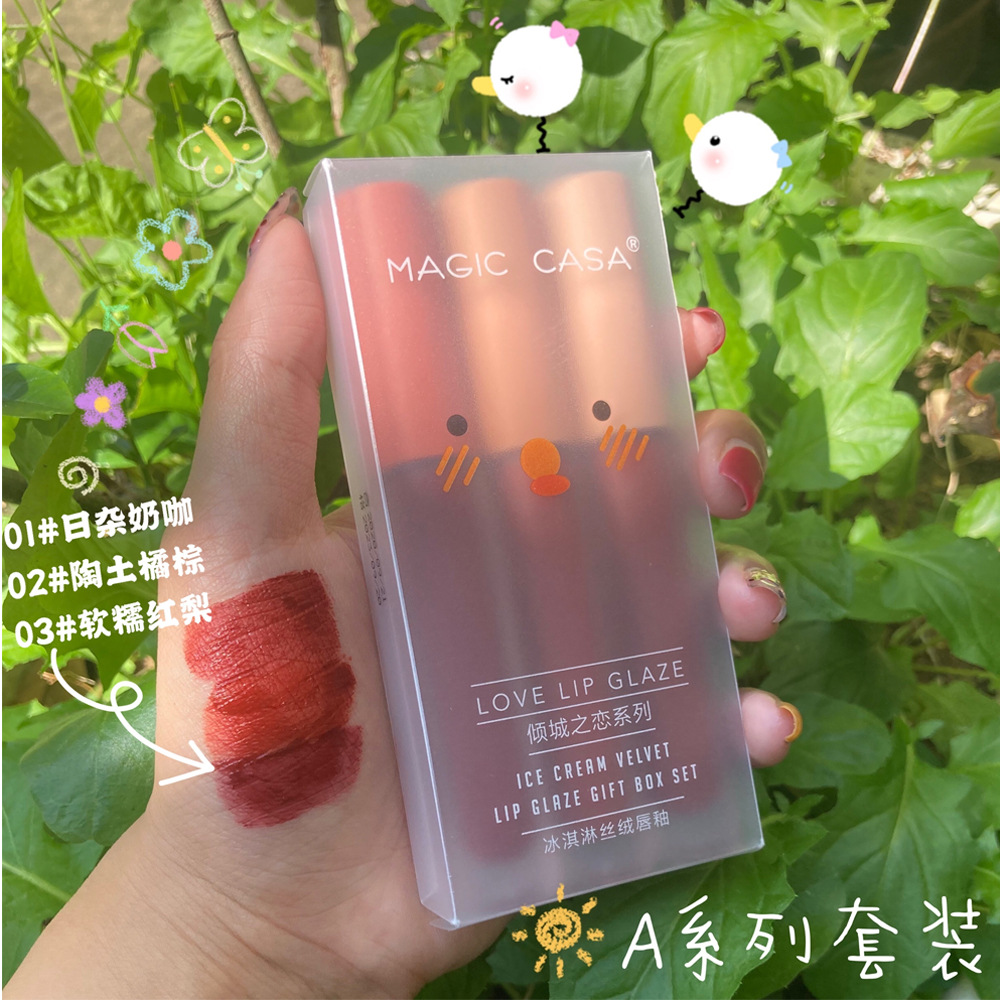 (Hàng Mới Về) Set Son Môi Lì Mịn Như Nhung Không Dễ Phai Dành Cho Học Sinh | BigBuy360 - bigbuy360.vn