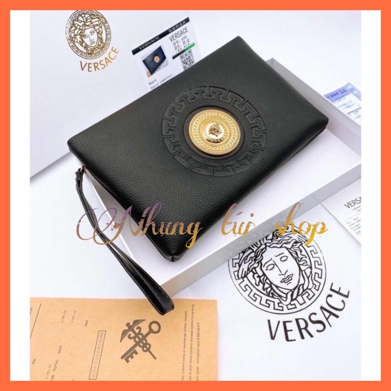clutch nam cầm tay versac [fullbox]