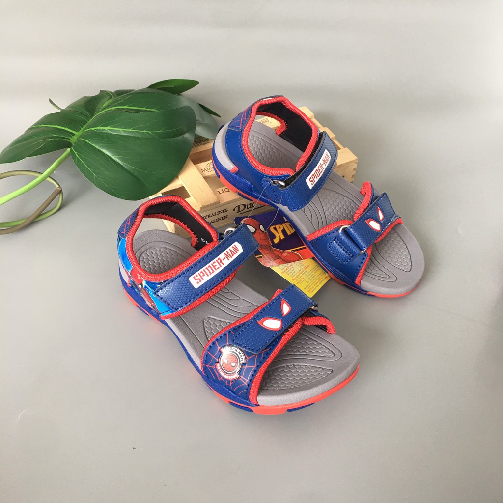 [Size 28-35] Sandal bé trai BlTIS người nhện đế cao su DYB013011