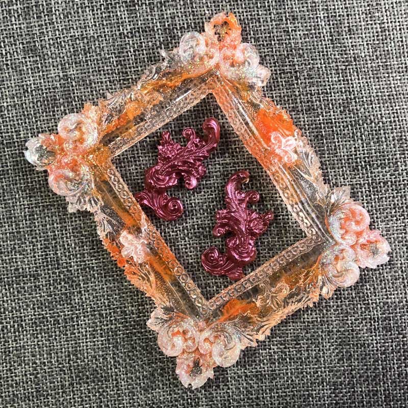 silicon khung trang trí bánh