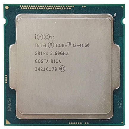 Bộ xử lý Intel® Core™ i3-4160 (3M, 3,60 GHz, Socket 1150) - Cũ