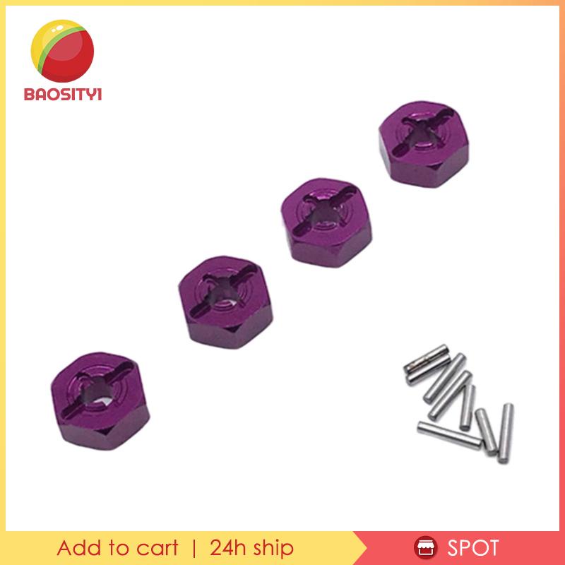 Set 4 Ốc Lục Giác Chuyên Dụng Cho Xe Hơi Điều Khiển Từ Xa Wltoys 1/14 14400 124019