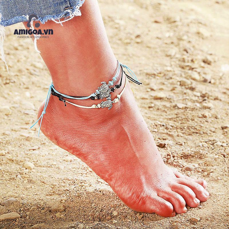 ✨✨Vòng chân rùa dệt tay cổ điển cho nam và nữ