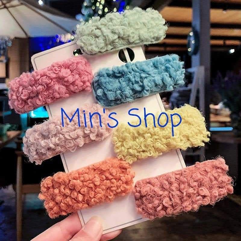 Kẹp lông tim phong cách Hàn Quốc màu ngẫu nhiên