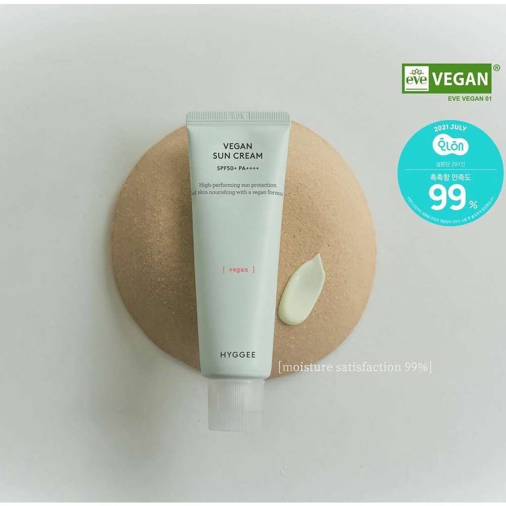 KEM CHỐNG NẮNG THUẦN CHAY HYGGEE VEGAN SUN CREAM 50ML