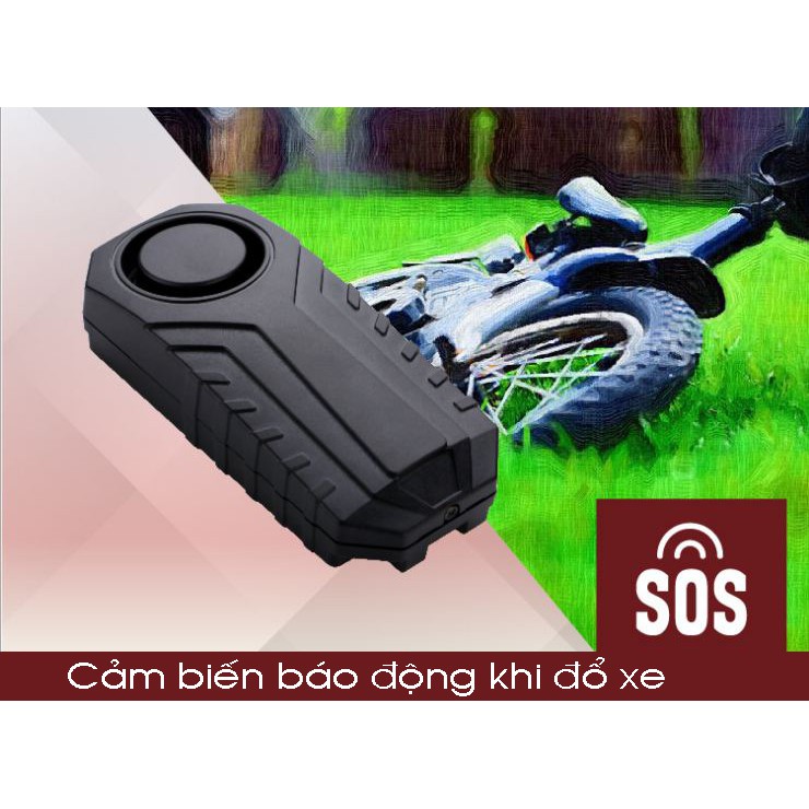 SP0471 Báo động khi rung,chống trộm KS-SF22R có cảm biến SOS