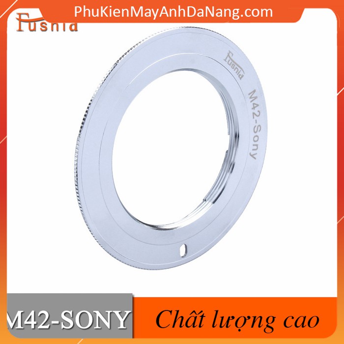 Ngàm chuyển lens M42 cho body Sony Alpha ngàm A ( M42-AF M42-Sony ) hiệu FUSNID