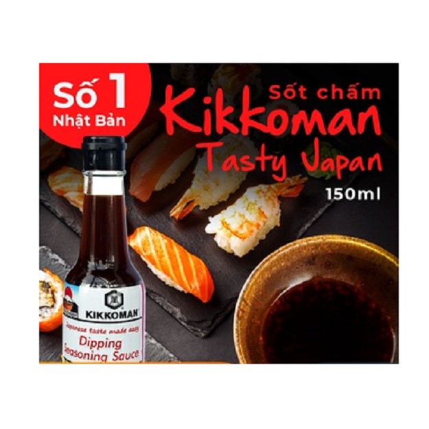 Sốt chấm hiệu Kikkoman Tasty Japan 150ml