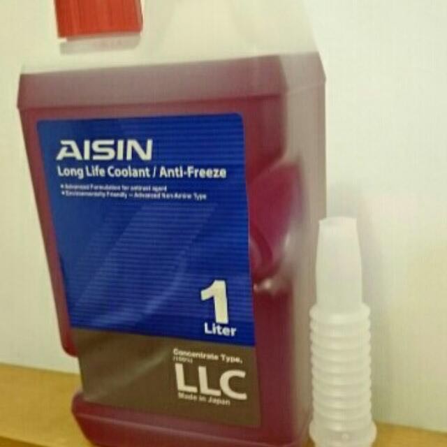 Nước làm mát động cơ màu đỏ AISIN LCPM20A1LR 1L 20% Ethylene Glycol
