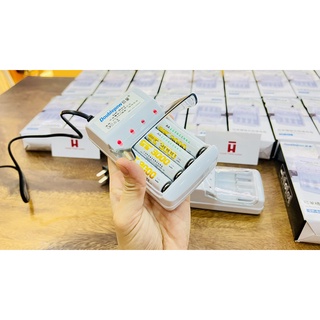 Bộ sạc pin tiểu, pin đũa - Bộ sạc thông minh DoublePow DP-B02oublepow