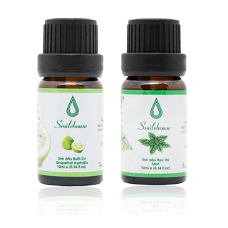 [Combo Thần Thái] Tinh dầu Bưởi và Tinh dầu Bạc Hà – thơm phòng, khử mùi hôi, giảm căng thẳng, xuôi đuổi côn trùng.