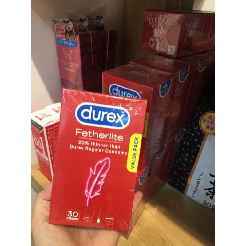 Hộp đựng Durex Fetherlite 30 cái