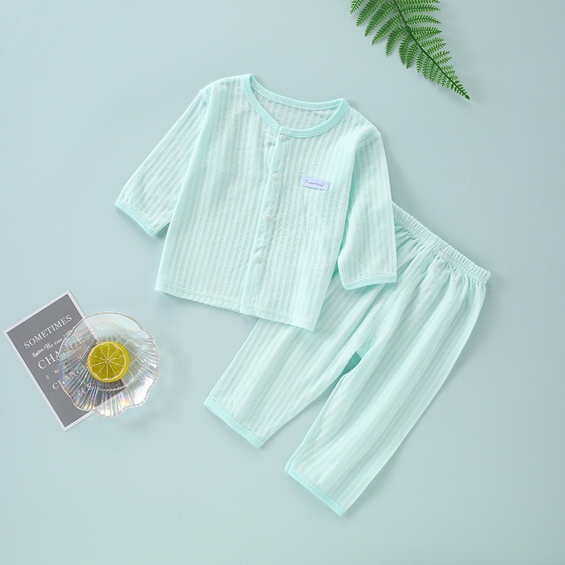 Bộ Tay lửng  Cao Cấp  Cho Bé Trai, Bé Gái Từ 6-16kg Mềm - Thoáng - Thấm Hút Mồ Hôi Cực Tốt- BO83