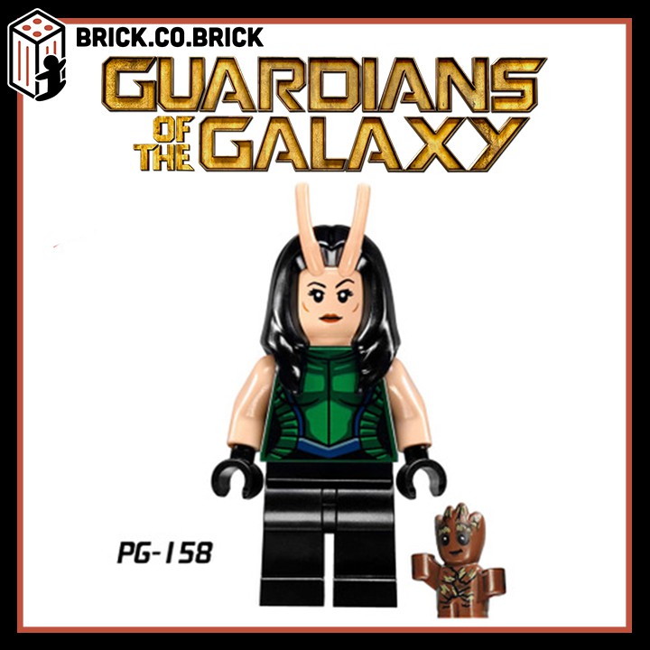 Lego Vệ Binh Dải Ngân Hà Non Đồ Chơi Lắp Ráp Minifigure Guardians Of The Galaxy Drax Yondu Gamora Mantis Nebula PG8044