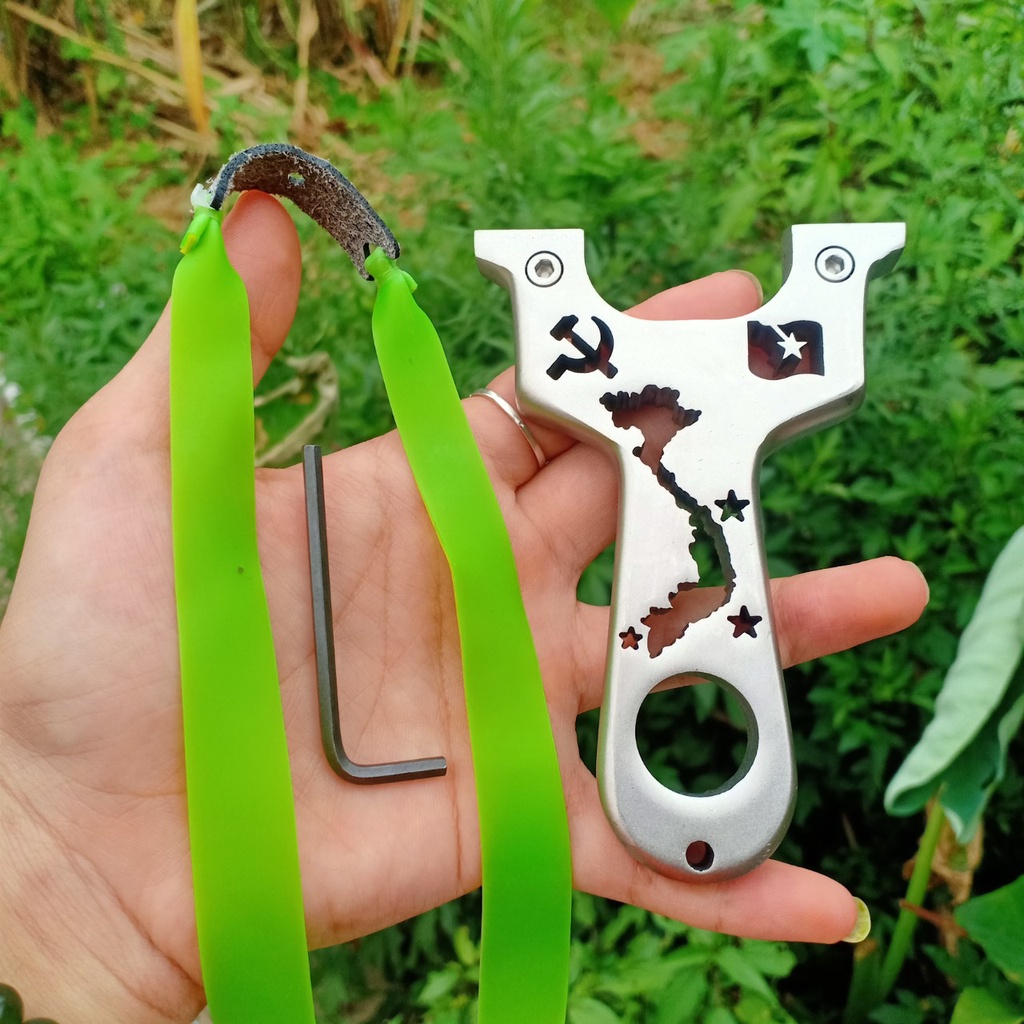 ná inox b. đồ tặng kèm lục giác + 1 dây thun