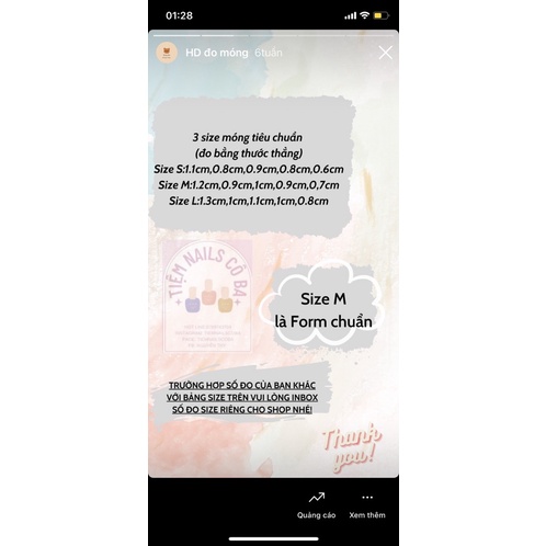 Nailbox thiết kế mã B180