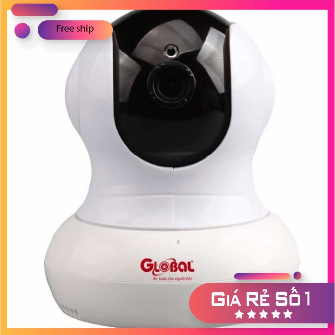 Camera An Ninh Global IOT 02 Giá Tốt - Lỗi 1 Đổi 1, Bảo Hành 1 Tháng - Camera Giám Sát Wifi Ngày Đêm 360