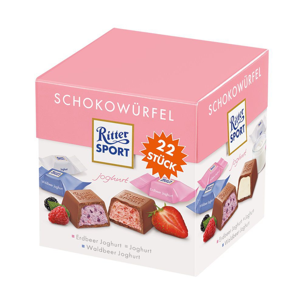 KẸO SOCOLA RITTER SPORT SỮA CHUA 176G