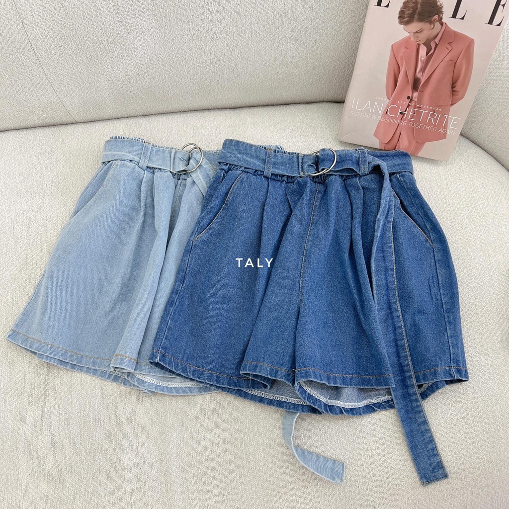 Quần Short Jean Lưng Thun TALY Q180213