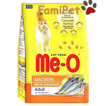 Thức ăn hạt Me-O cho mèo trưởng thành 1.2 kg