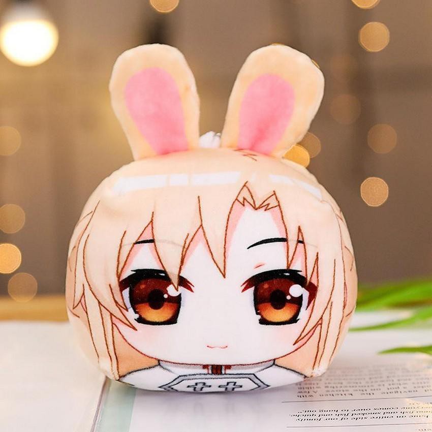 (new) Thú bông móc khóa hình Gối mochi Sword Art Online anime chibi