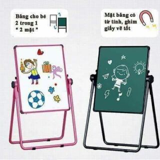 Bảng vẽ hai mặt có nam châm.