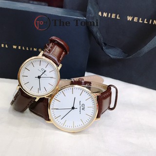 Đồng Hồ D.W Nam, Nữ Dây Da sang trọng lịch lãm, đẳng cấp