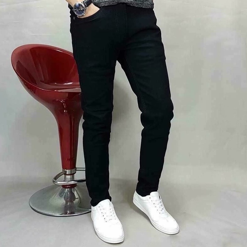 Quần Jean Nam - Quần Bò Nam Đen Trơn VERATINO Vải Cao Cấp Không Phai Hàng VNXK | BigBuy360 - bigbuy360.vn