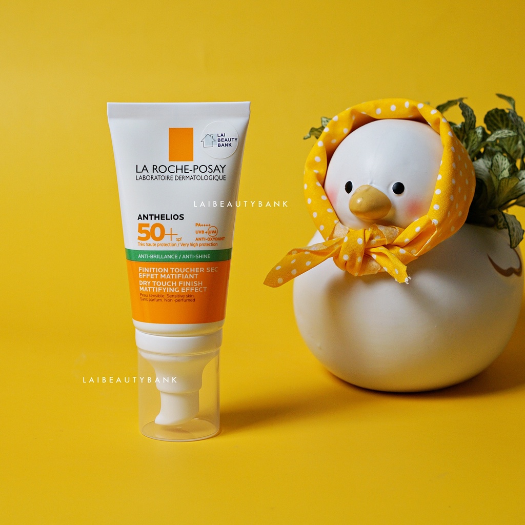 Kem chống nắng da dầu có chống nước La Roche Posay Anthelios Anti-Shine Dry Touch Gel Cream SPF 50+