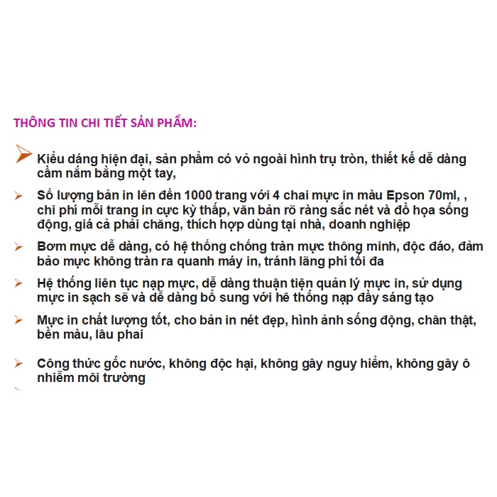 FLASH SALE-Mực In Alpha Epson 003 màu đen-Epson L1110 /L3110 /L3150 /L1110 .