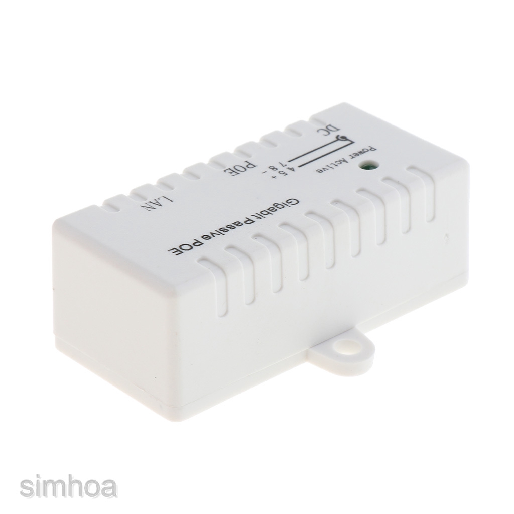 Bộ Đầu Phun PoE 12-52V 2000mA Chuyên Dụng Dành Cho camera IP