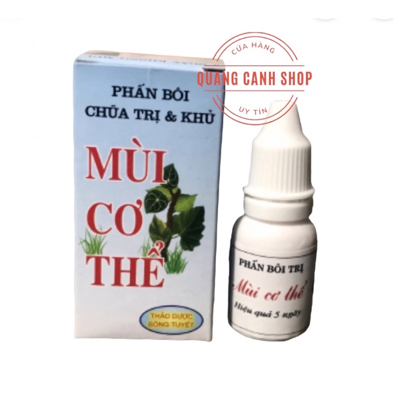 Phấn Khử mùi cơ thể - khử mùi hôi nách, hôi chân hiệu quả trong 120h