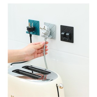 2 Móc Dán Tường Treo Dây Điện - Treo khăn ổ cắm NTX006