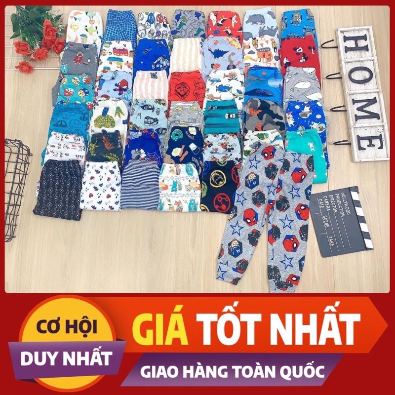 Combo 5 quần chục dài bozip cho bé trai/gái