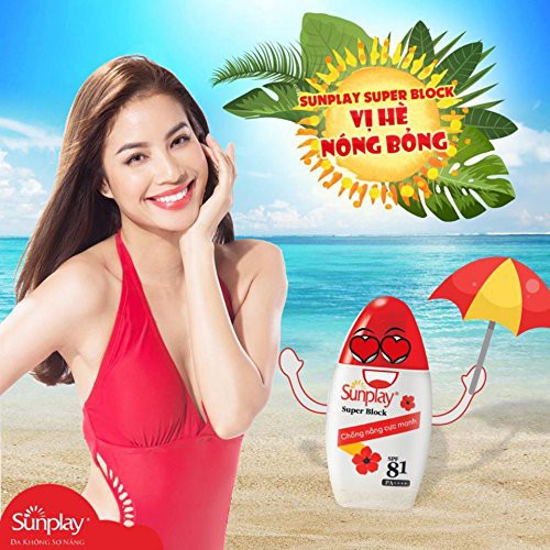 Sữa chống nắng cực mạnh Sunplay Super Block SPF 81