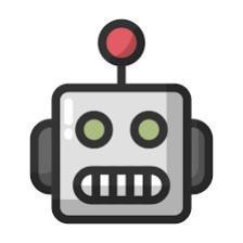 Stiker dán tường hình robot