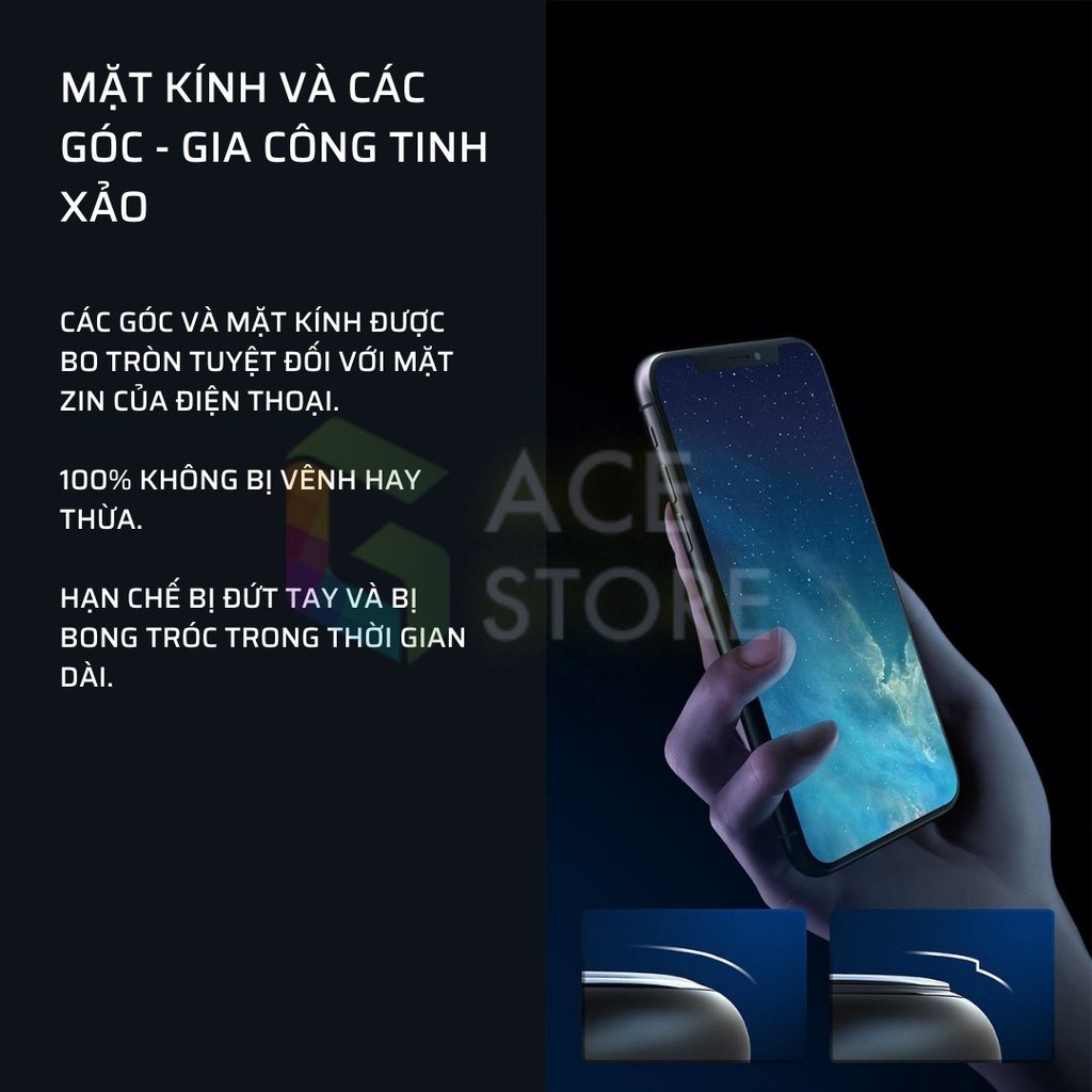 Flydigi Sliver Mirror | Kính Cường Lực Gaming Dành Cho iPhone X / 11 / 12