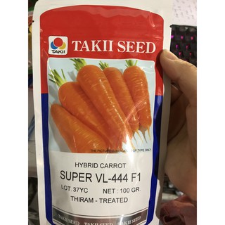 HẠT CÀ RỐT VL-444F1 - 100 GRAM - TAKII