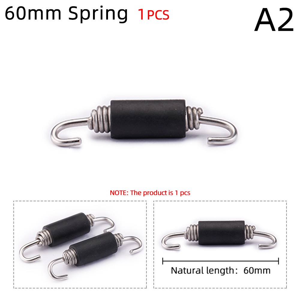 "1 chiếc xe máy phổ thông móc lò xo bằng thép không gỉ cho thiết kế ống xả khí akrapovic sc "