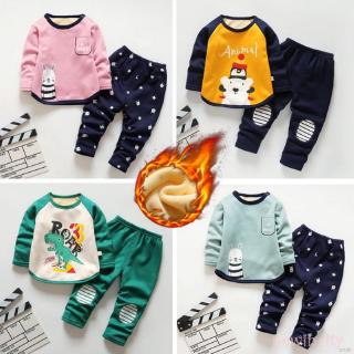 Bộ pijama nhung cho bé gái