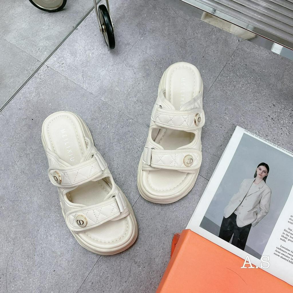 Dép Bánh Mì Hai Quai Quảng Châu Cao Cấp DE3382